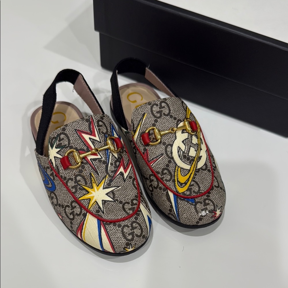 Gucci Kids Multicolor Loafers